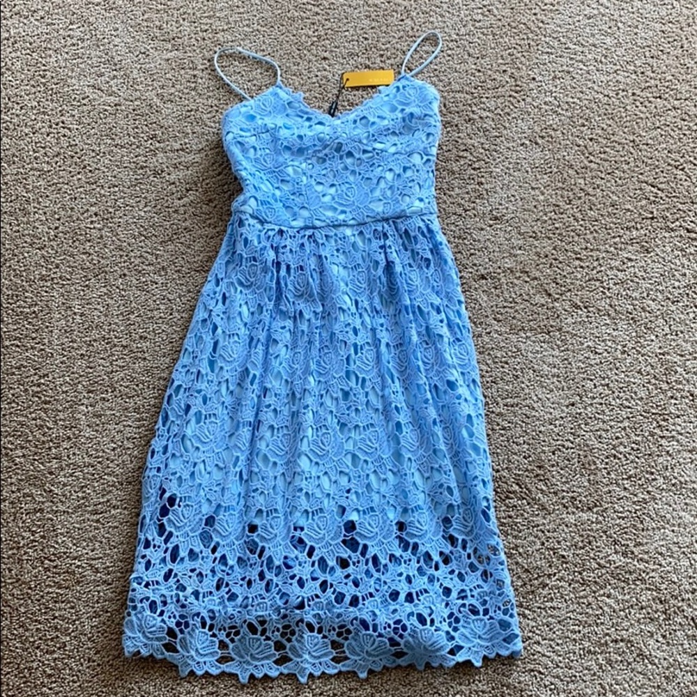 NWT alexia admor dress blue small